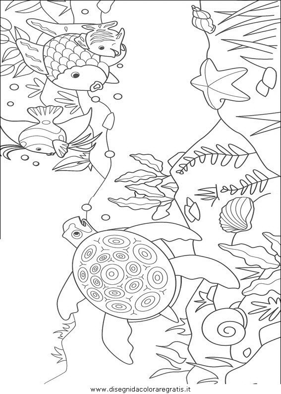 ocean fish coloring pages to download - photo #16