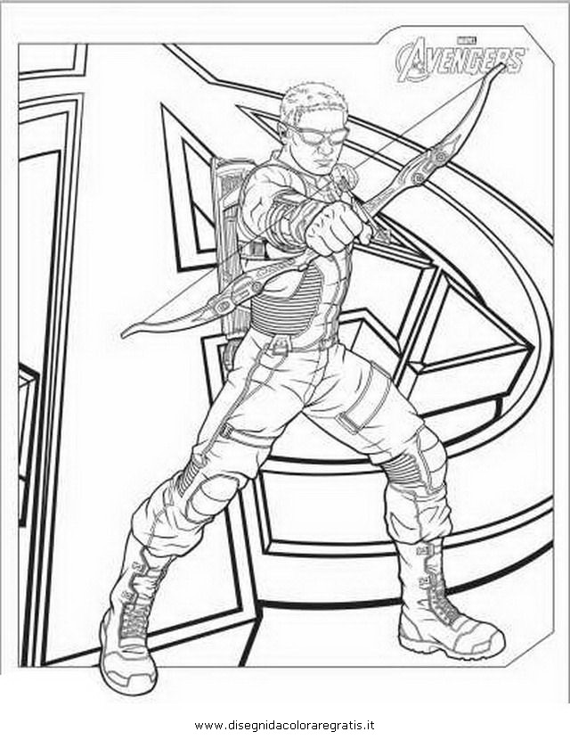 ultimate avengers coloring pages - photo #19