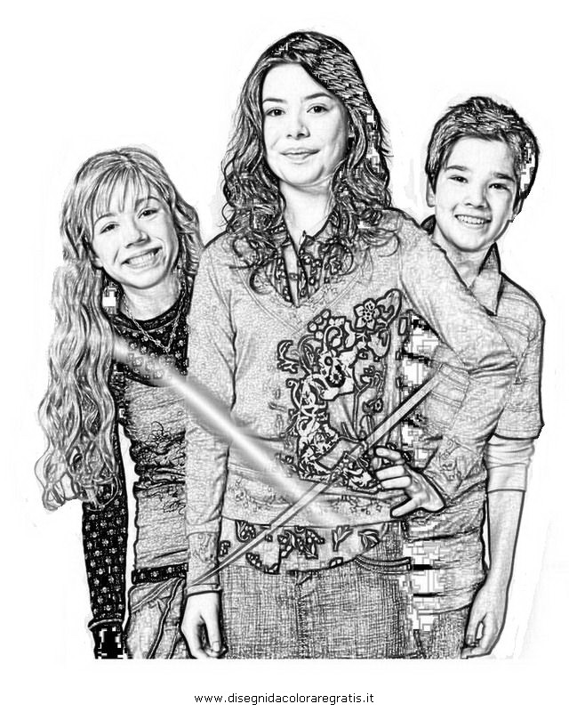 i carly coloring pages - photo #38