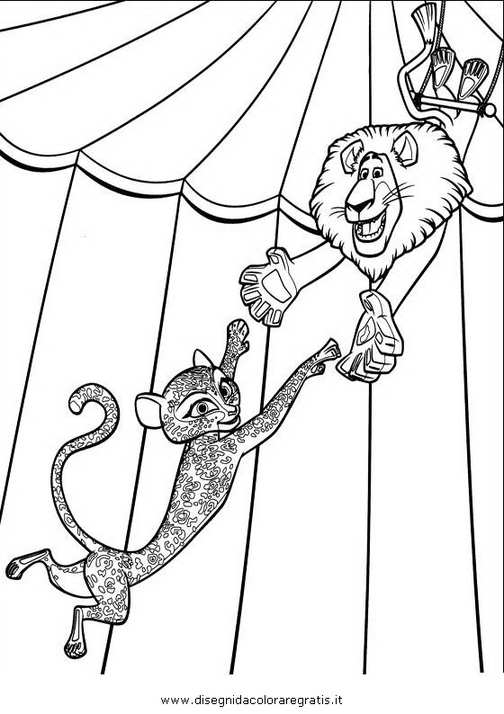 madagascar 3 marty coloring pages - photo #44