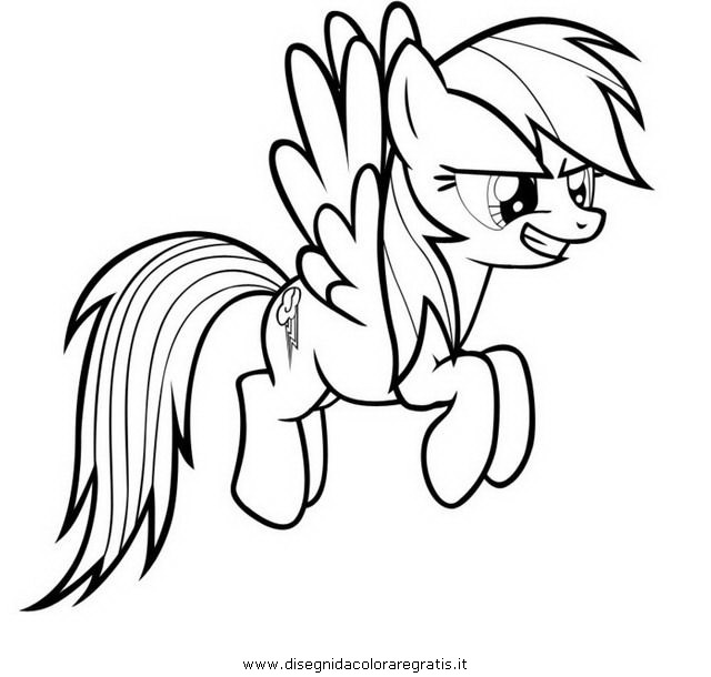 rainbow dash coloring pages to print - photo #21
