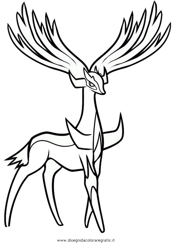 xerneas and yveltal coloring pages - photo #1