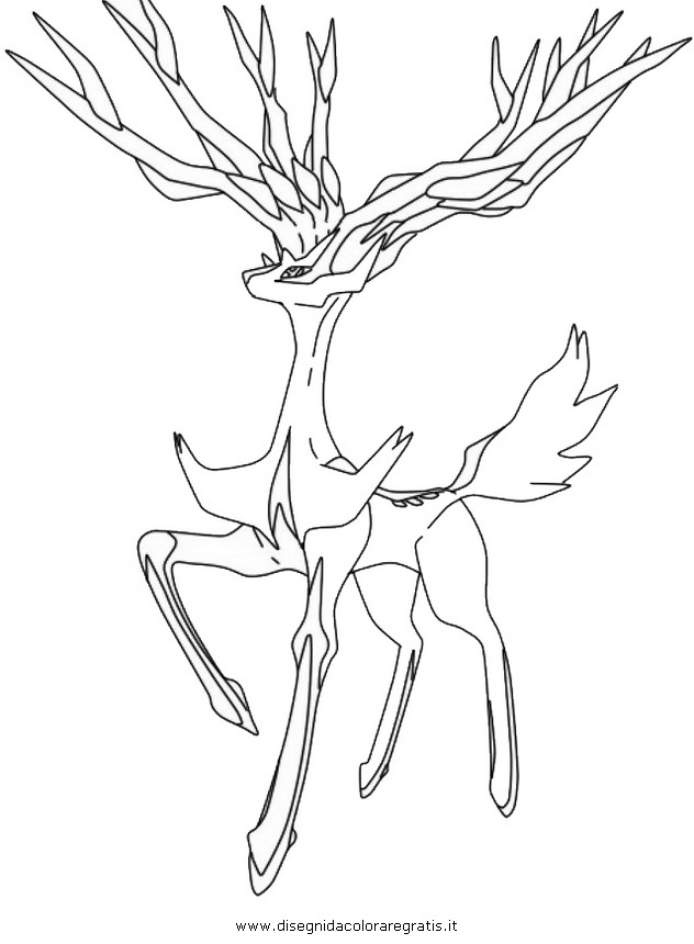 xerneas and yveltal coloring pages - photo #3