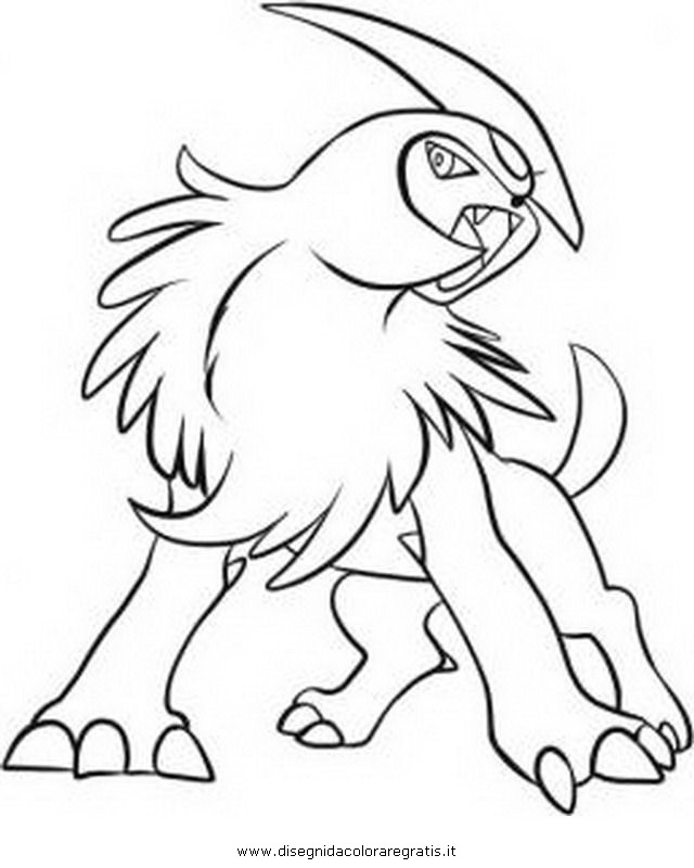 absol pokemon coloring pages - photo #11