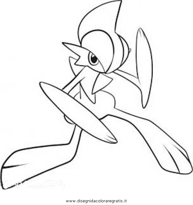 gallade coloring pages - photo #8