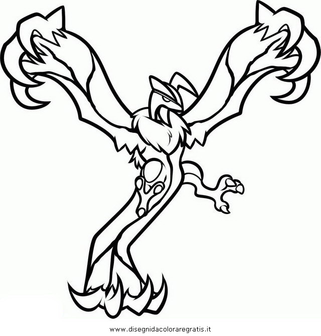 yveltal pokemon coloring pages - photo #4