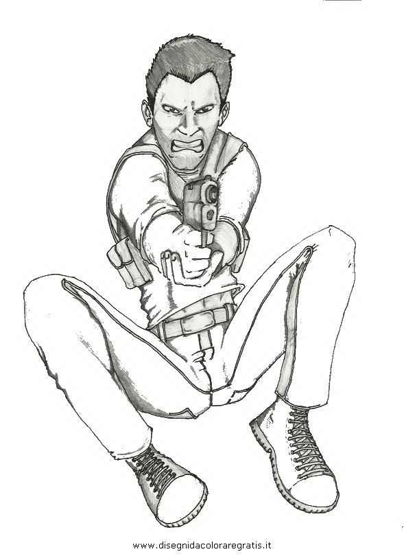 uncharted 3 coloring pages - photo #22