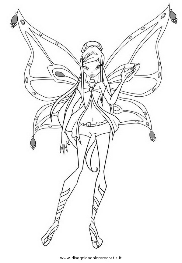Winx Club Coloring Pages Roxy