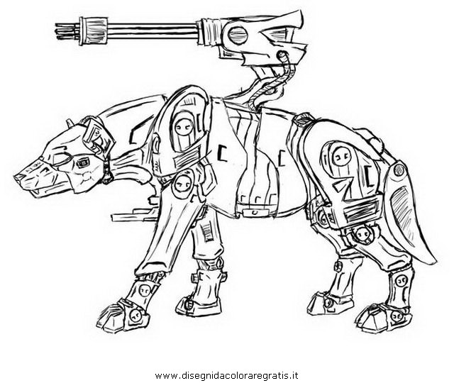 zoids coloring pages - photo #6