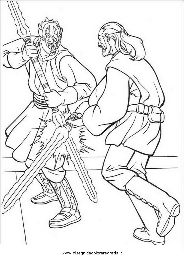 obi wan coloring pages - photo #28