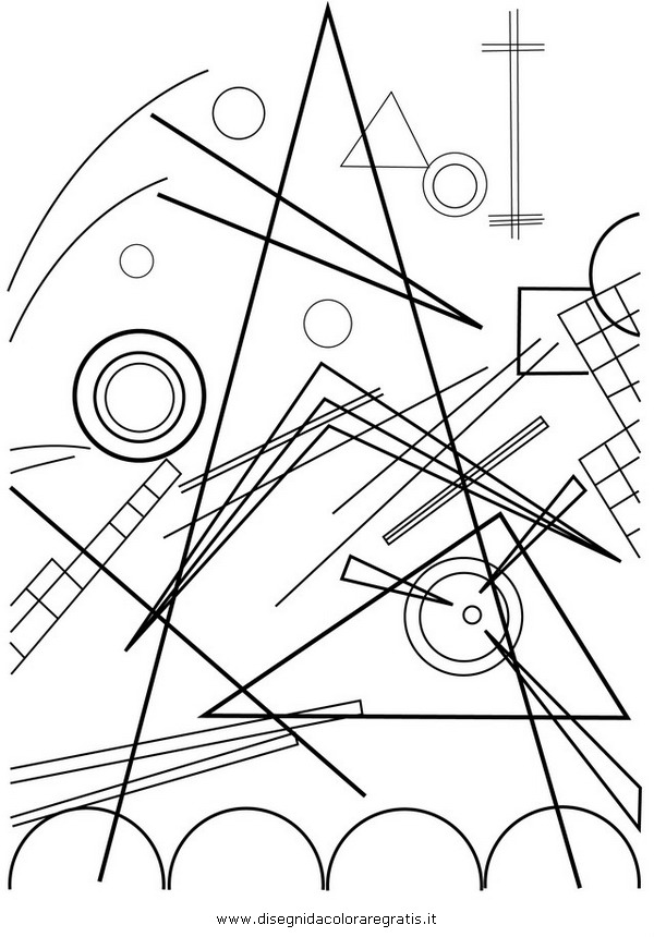 kandinsky coloring pages - photo #1