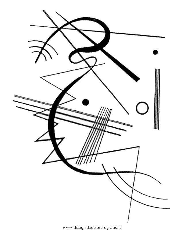 kandinsky coloring pages for kids - photo #16