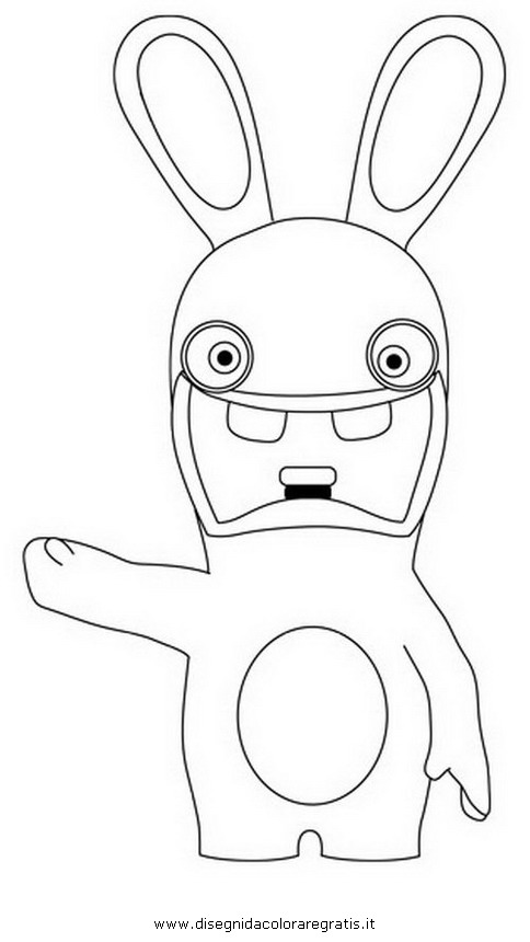 rabbids invasion coloring pages to print - photo #1