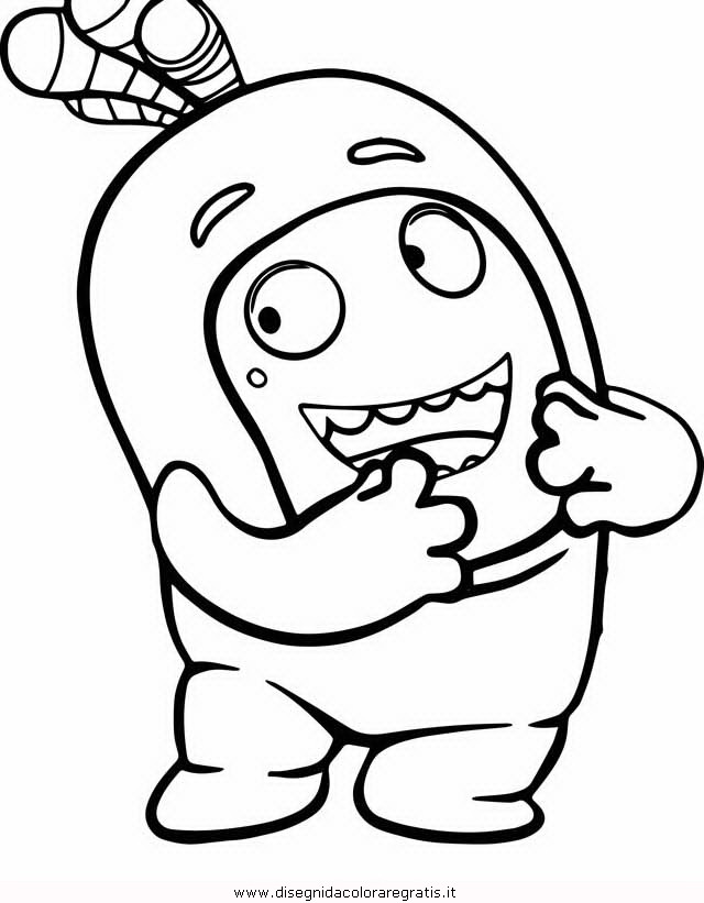 oddbods coloring pages - photo #5