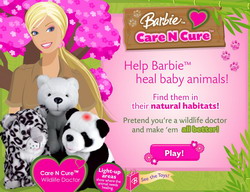 Barbie giochi on CURA I CUCCIOLI