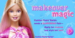 Barbie  giochi on line scopa magica