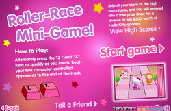 Hallo Kitty giochi on line sul surf