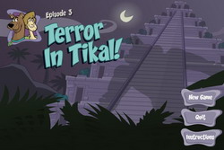 scooby doo giochi on line terror tikal