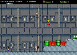 Super Mario Bros giochi on line puzzle