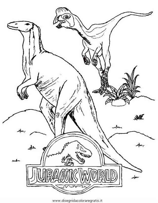 disegno jurassic world 4