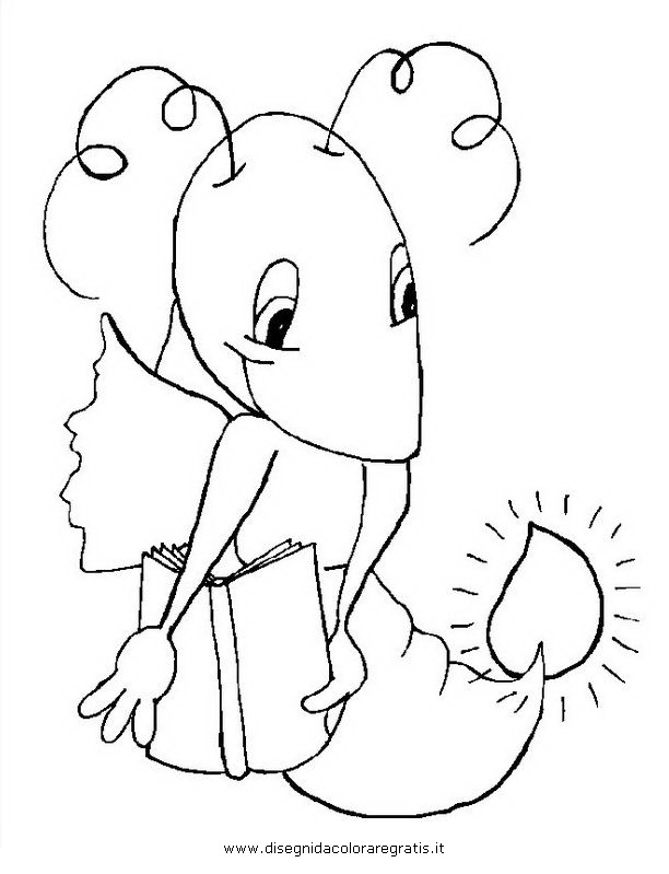 Disegno lucciola_lucciole_04: animali da colorare
