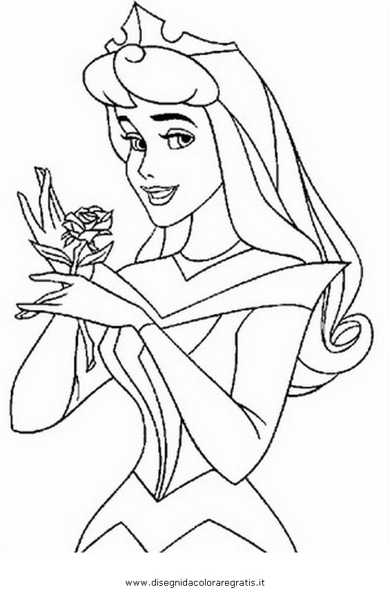 Principesse da colorare : 25 disegni da stampare (GRATIS) 👸