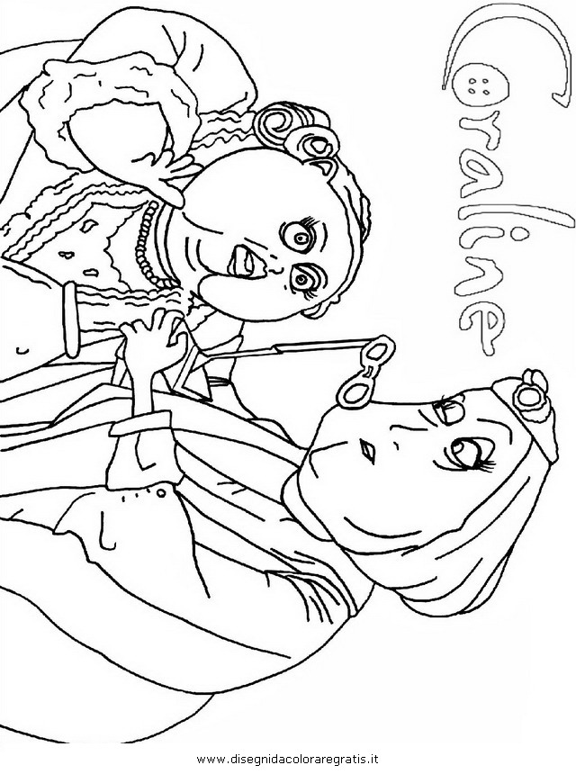 Coraline Printable Coloring Pages
