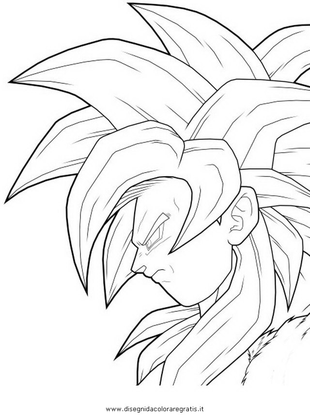 Goku Super Sayan 4 Da Colorare Coloring Collection Immagini | Images ...