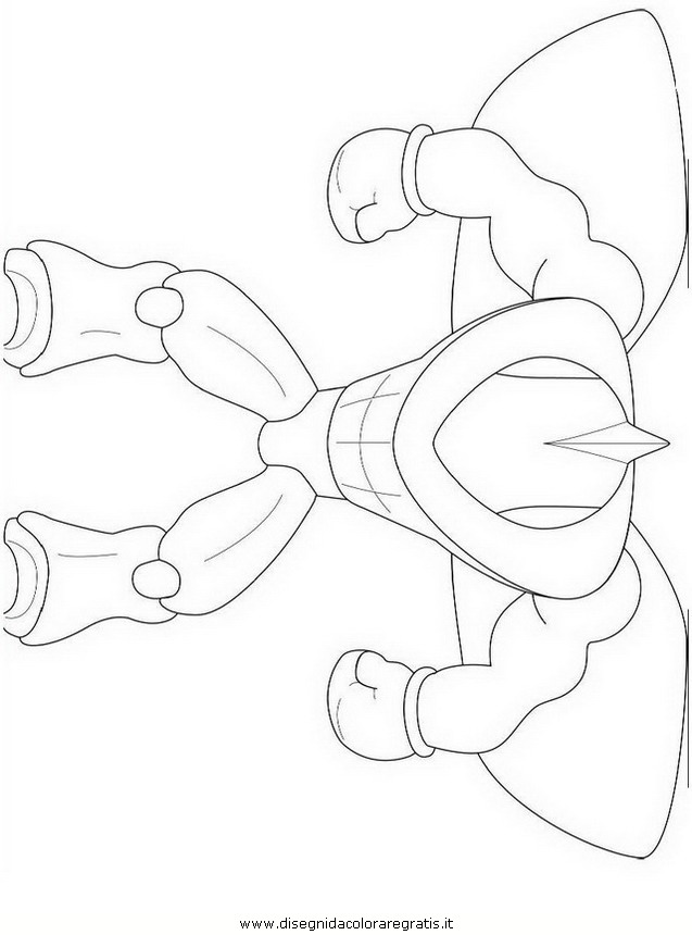 Disegno gormiti_13: personaggio cartone animato da colorare