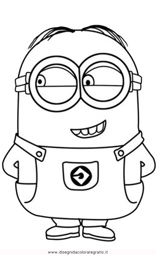 images of coloring pages minions phil - photo #12