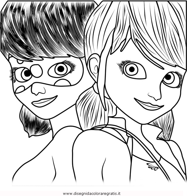 Disegno miraculous-ladybug-3: personaggio cartone animato da colorare