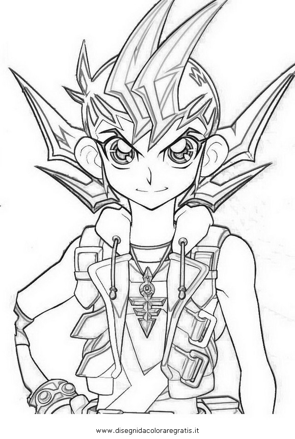 Disegno Zexal24 Personaggio Cartone Animato Da Colorare 