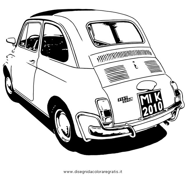 Disegno fiat__500 categoria mezzi_trasporto da colorare