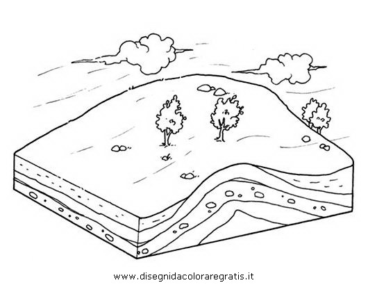 Disegni Della Collina Da Colorare Coloring Image | Images and Photos finder