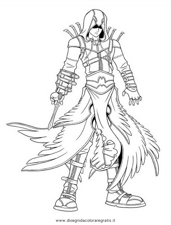 Assassins Creed Unity Big Coloring Pages
