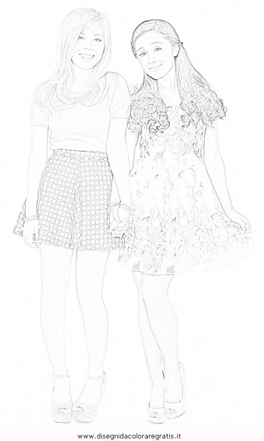 Sam And Cat Pages Coloring Pages
