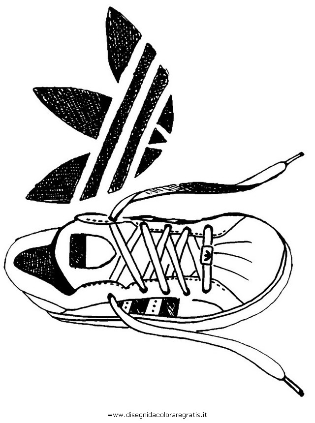 adidas con disegni