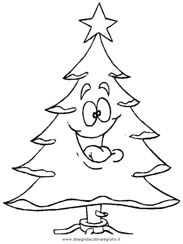 Disegni Di Natale Albero.Disegno Albero Natale 25 Categoria Natale Da Colorare