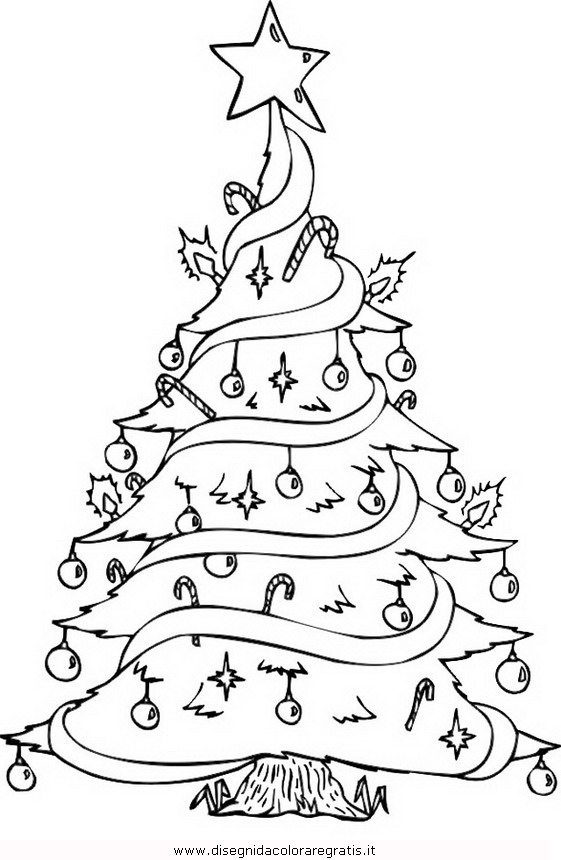 Disegno Albero Natale 74 Categoria Natale Da Colorare