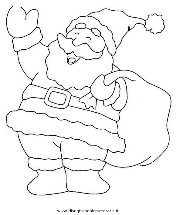 Disegno Babbonatale086 Categoria Natale Da Colorare