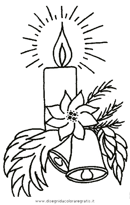 Disegni Di Candele Di Natale.Disegno Candela Candele 34 Categoria Natale Da Colorare