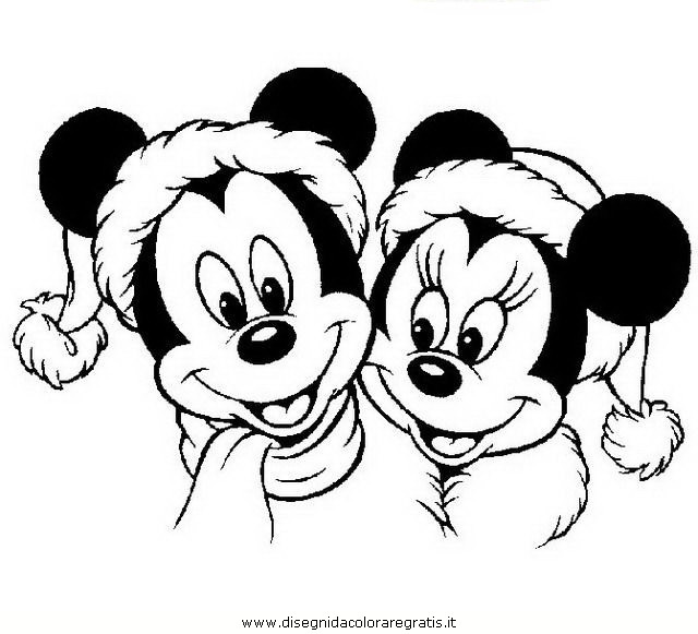 Disegni Di Natale Topolino.Disegno Natale Disney 22 Categoria Natale Da Colorare