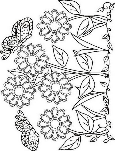 Disegno primavera fiori 20 categoria natura da colorare for Immagini sulla primavera da stampare e colorare