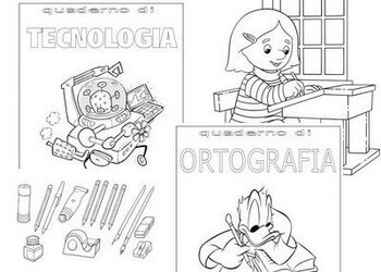 disegni di copertine per quaderni